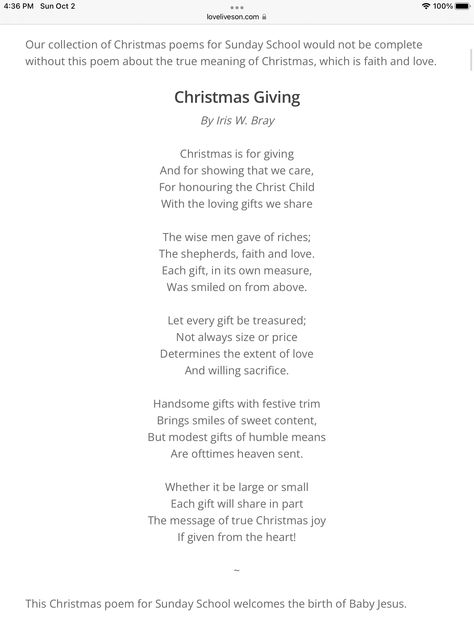 Christmas Speeches For Church For Kids, Nativity Poem, Poem About Christmas, Christmas Readings, Religious Poems, Teaching Babies, Christmas Reading, Christmas Bible, Christmas Program