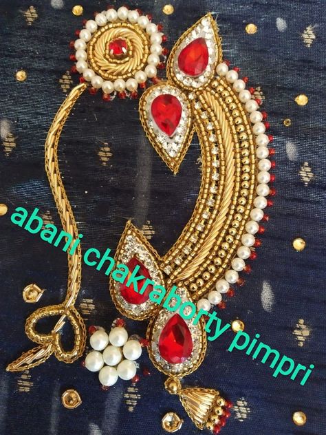 Nath Embroidery Design, Nath Blouse Design, Nath Designs Aari Work Blouse, Nath Embroidery Blouse Design, Nath Blouse Work, Aari Work Nath Design, Nath Designs Aari Work, Nath Aari Work Design, Aari Work Nath Design On Blouse