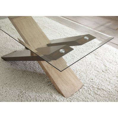 Glass Wood Table, Silver Coffee Table, Coffee Table Design Modern, Crystal City, Lake Furniture, Coffee Table Rectangle, Contemporary Coffee Table, Glass Top Coffee Table, Coffee Table Wayfair