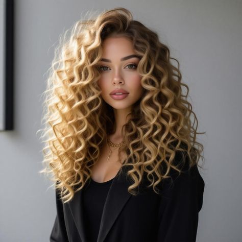 💇 Extraordinary Fall Blonde Hair curly hair for women | Easy Look is the perfect style to embrace the beauty of autumn! Elevate your seasonal vibe with luxurious, bouncy curls that shine like golden leaves under the sun. This effortless hairstyle is not only stunning but also easy to achieve, making it a go-to for any occasion. With the right products, you can maintain those gorgeous waves all day long. Whether you're heading to a casual brunch or a festive gathering, this look will make you stand out Blonde Curls Natural, Blonde Hair Curly, Curly Hair For Women, Fall Blonde Hair, Fall Blonde, Blonde Curls, Hair For Women, Effortless Hairstyles, Bouncy Curls