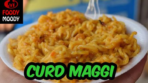 How to make Curd Maggi by FoodyMoody Ingredients:- Maggi Curd Soy Sauce Chilli Sauce Maggi Masssala #CurdMaggi #Maggi #FoodyMoody #FoodyFusion How To Make Maggie In Different Ways, Chilly Garlic Maggi, Spicy Maggi Recipes Videos, Lemon Coriander Maggi, Maggi Recipes, Chilli Sauce, How To, Soy Sauce, Rice