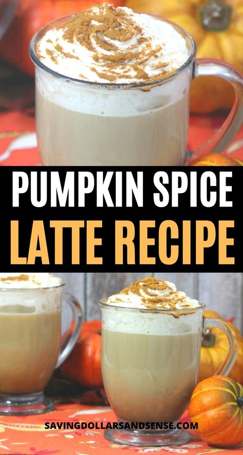 Starbucks Psl, Pumpkin Spice Latte At Home, Pumpkin Spice Latte Recipe, Copy Cat Recipe, Latte At Home, Pumpkin Spiced Latte Recipe, Recipe Pumpkin, Copycat Starbucks, Copycat Starbucks Recipes