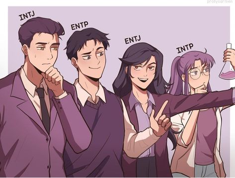 Mbti Analysts Fanart, The Analysts Mbti, Entj Art, Personalidad Infj, Mbti Fanart, Entp Personality Type, Entj Personality, Mbti Test, Intp Personality Type