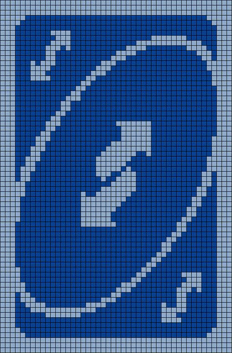 Alpha pattern #27848 | BraceletBook Uno Reverse Perler Beads, Uno Alpha Pattern, Pixel Art Uno Reverse Card, Crochet Uno Card, Uno Reverse Pixel Art, Uno Card Pixel Art, Uno Reverse Card Perler Beads, Uno Reverse Card Pixel Art, Alpha Pattern 2 Color