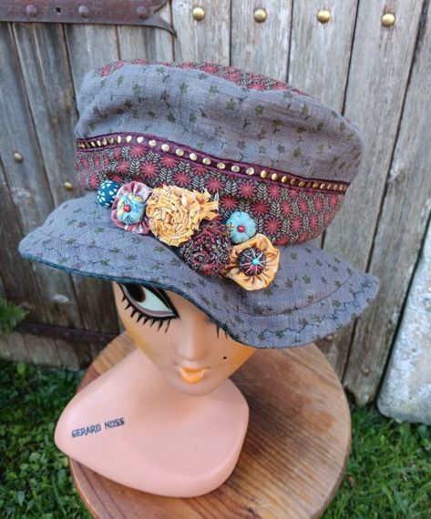 Diy Hats, Fun Hats, Diy Hat, Cool Hats, Sewing Projects, Sewing, Hats