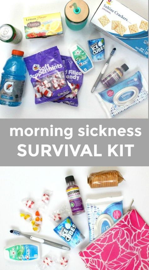 Pregnancy Survival Kit, Pregnancy Care Package, Pregnancy Morning Sickness, Sickness Remedies, Morning Sickness Relief, Morning Sickness Remedies, Nausea Pregnancy, Postpartum Care Kit, How To Help Nausea