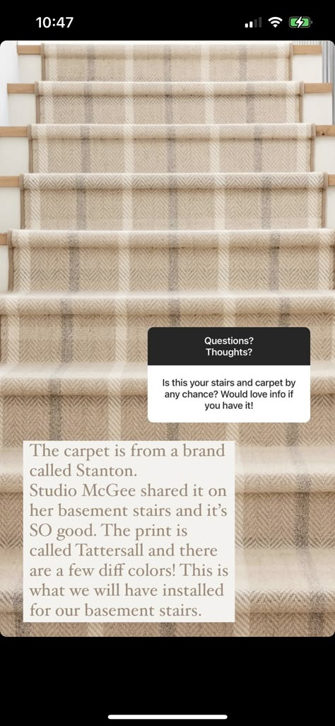 Studio Mcgee Stair Runner, Townhome Decor, Foyer Stairs, Staircase Runner, Entry Stairs, Stair Remodel, Texas House, Modern Craftsman, Basement House