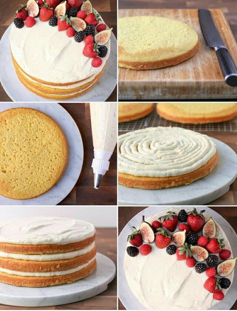 Offset Spatula, Easy Vanilla Cake Recipe, Hot Cake, Chocolate Cake Recipe Easy, Make A Cake, Free Fruit, Vanilla Cake Recipe, New Cake