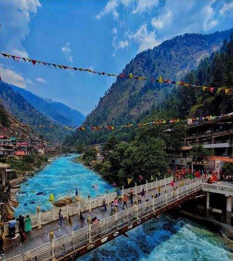 Manikaran Sahib, Kasol Himachal Pradesh, Manali India, Himalayas India, India Landscape, Tempo Traveller, Kullu Manali, India Travel Places, Shimla