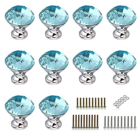 BTSKY 10 PCS 30MM Diamond Shape Crystal Glass Cabinet Kno... https://www.amazon.ca/dp/B072ZXM8KT/ref=cm_sw_r_pi_dp_U_x_jKXXAbVGJ052Y Victorian Home Office, Cabinet Hardware Trends, Fairy Mirror, Kitchen Cabinets Knobs, Vanity Remodel, Bathroom Shower Remodel, Crystal Cabinet Knobs, Victorian Office, Kitchen Cabinets Knobs And Pulls