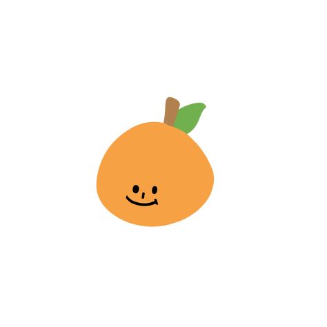 Orange Aesthetic Pfp, Speed Draw, Doodle Png, Fruit Cartoon, Png Aesthetic, Profile Pictures Instagram, Pete The Cat, Cartoons Png, Cute Emoji