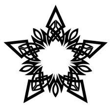 Celtic Star Celtic Tattoo Symbols, Celtic Star, Celtic Tattoo Designs, Yakuza Tattoo, Geometric Tattoo Arm, Star Tattoo Designs, Celtic Tattoo, Geometry Tattoo, Star Tattoo