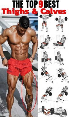 Exercises For Men, Leg Workouts Gym, Calf Exercises, Leg Training, Fitness Plan, Exercise Routines, Trening Fitness, Muscle Building Workouts, Weight Training Workouts