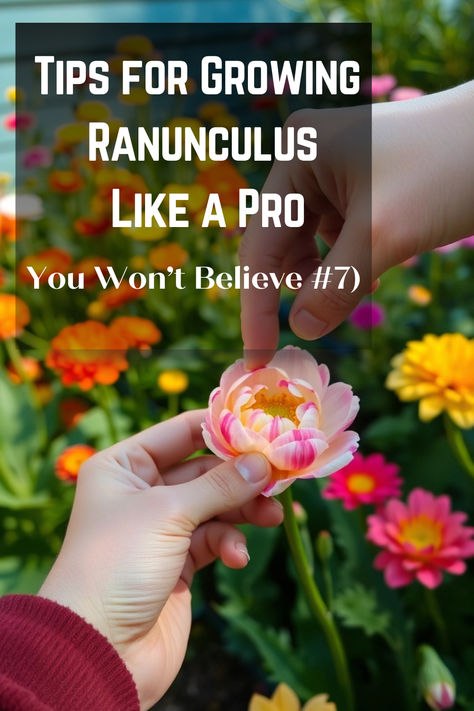 Ranunculus, with their vibrant colors and lush blooms, can transform any garden into a visual masterpiece.  In this guide, we’ll delve into 15 essential tips that will elevate your gardening skills and ensure your ranunculus thrive beautifully.  From planting techniques to ideal growing conditions, each tip is designed to help you cultivate these stunning flowers with confidence. Let’s get started on this colorful journey! How To Grow Ranunculus, Growing Ranunculus Flowers, To Plant A Garden Is To Believe, Ranunculus Growing, Growing Ranunculus, Planting Techniques, Ranunculus Garden, Stunning Flowers, Ranunculus Flowers