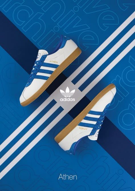 Adidas Poster, Adidas Art, Adidas Og, Shoe Poster, Sneaker Posters, Football Casuals, Adidas Models, Sneaker Magazine, Sergio Tacchini