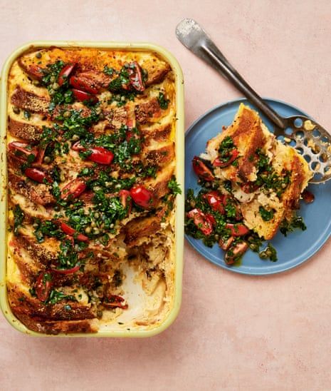 Make Ahead Brunch, Savory Bread Puddings, Ottolenghi Recipes, Tomato Relish, Bacon Tomato, Yotam Ottolenghi, Fresh Salsa, Recipes Breakfast, Plum Tomatoes