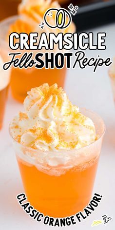 Creamcycle Jello Shots, Jello Shooters Alcohol Recipes, Fun Shot Ideas, Drunk Snacks, Shooters Alcohol Recipes, Whiskey Jello Shots, Orange Creamsicle Jello Shots, Creamsicle Jello Shots, Jello Shooters Recipe