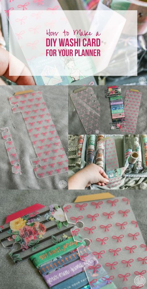 Diy Happy Planner Accessories, Diy Planner Dividers, Diy Planner Accessories, Planner Crafts, Diy Planning, Happy Planner Printables, To Do Planner, Planner Dividers, Planner Tips