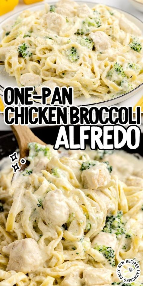 Indulge in the creamy comfort of chicken broccoli Alfredo, a classic Italian-American favorite. This easy recipe combines tender chicken, fresh broccoli, and a creamy homemade Alfredo sauce to create a satisfying dish that’s perfect for family dinners. Chicken Broccoli Alfredo Pasta, Broccoli Alfredo Pasta, Homemade Chicken Alfredo, Chicken Broccoli Pasta, Chicken Broccoli Alfredo, Chicken Fresh, Chicken Fettuccine, Fettuccine Alfredo Recipes, Broccoli Alfredo