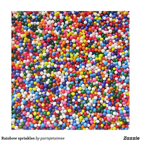 Rainbow sprinkles acrylic wall art #rainbowsprinkles #sprinkles #rainbow #wallart Low Sugar Smoothies, Edible Confetti, Sprinkle Cookies, Sprinkle Cake, Colored Sand, Rainbow Sprinkles, Cupcakes Decoration, Cupcake Cookies, Treat Bags