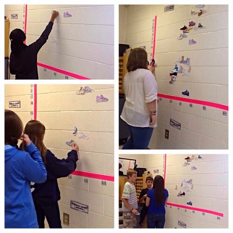 My 8th Grade World: Scatterplots & Manipulatives! Line Of Best Fit Activity, Scatter Plots Middle School, Junior High Math, Grade 6 Math, Teaching Algebra, Math 8, Middle School Math Classroom, Scatter Plot, Class Activity