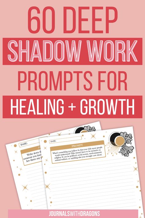 Free Shadow Work Journal, Shadow Work Journal Prompts For Black Women, Shadow Work Journal Printable Free, Free Printable Journal Prompts, Self Acceptance Journal Prompts, Free Shadow Work Printables, Marriage Journal Prompts, Self Therapy Journal Template, Shadow Work Journal Prompts Beginners