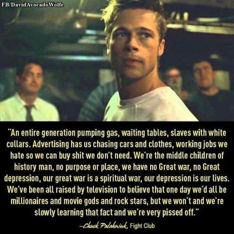 Great quote | Fight Club | Know Your Meme Funny Memes About Men, Memes About Relationships, Club Quote, Best Quotes Ever, About Relationships, Japon Illustration, Funny Thoughts, Relationship Memes, Funny Words