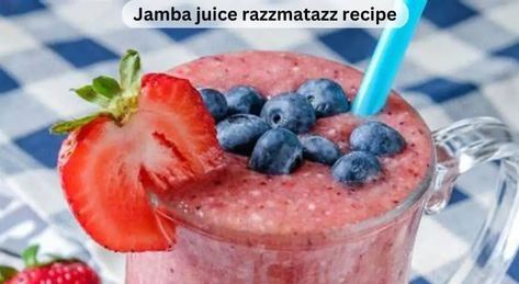 Jamba Juice Razzmatazz Recipe, Watermelon Breeze, Jamba Juice Recipes, Jamba Juice Smoothies, Juice Watermelon, Juice Smoothies Recipes, Jamba Juice, Passion Fruit Juice, Power Smoothie