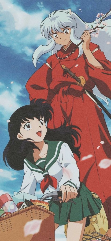 Inuyasha Wallpaper, Inuyasha And Kagome, Inuyasha Funny, Inuyasha Love, Anime Mouths, Seshomaru Y Rin, Inuyasha And Sesshomaru, Bts Anime, Inuyasha Fan Art