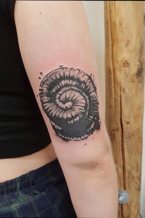 Nine Inch Nails Tattoo, Nin Tattoo Nine Inch Nails, Best Tatto, Spiral Tattoos, Nine Inch, Nine Inch Nails, God Tattoos, Bug Art, Nail Tattoo