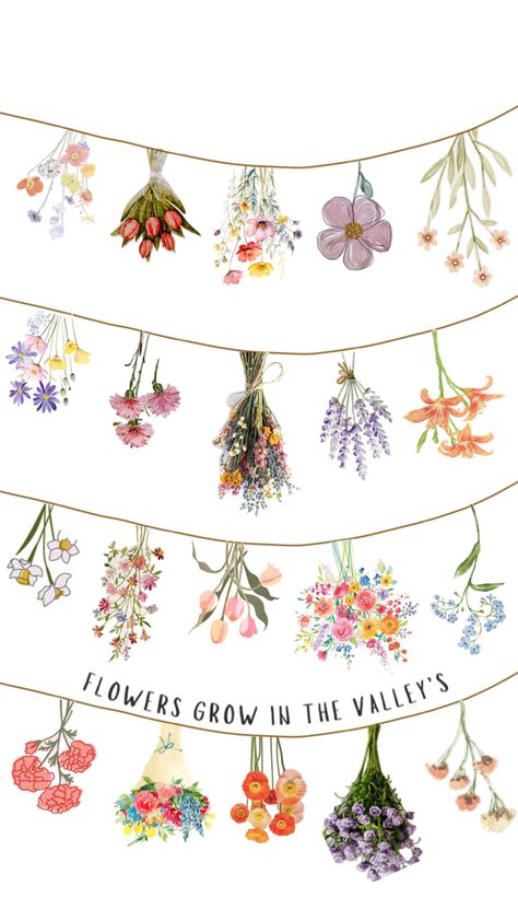 Iphone Background, The Valley, Iphone, Flowers