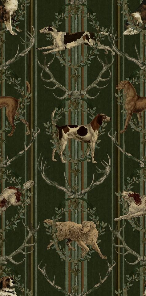 Hunting Wallpaper, Mountain Dog Breeds, Majestic Deer, Deer Wallpaper, Mind The Gap, Striped Background, Brown Wallpaper, Design Exterior, Wallpaper Direct