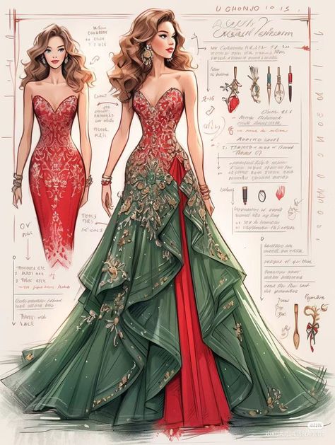 Gaun Abad Pertengahan, Dreamy Gowns, Dress Design Drawing, Old Fashion Dresses, Fantasy Dresses, Fashion Drawing Dresses, Dress Design Sketches, Fashion Illustration Dresses, Dress Sketches