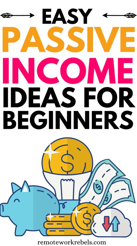 Easy passive income ideas for beginners. How to make passive income online in 2021. How to generate passive income working from home. The best passive income streams to get started with. #passiveincomeideas #passiveincomeonline Easy Passive Income, Passive Income Ideas For Beginners, Supplemental Income, Side Hustle Passive Income, Passive Income Ideas, Residual Income, Portfolio Management, Learning Techniques, Creating Passive Income