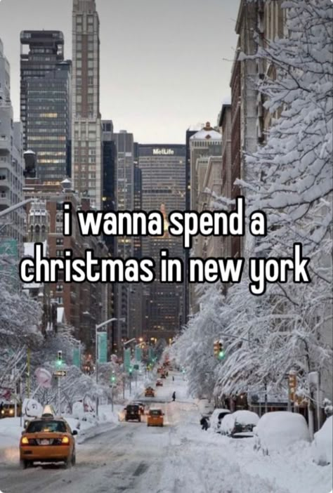 #whisper #whispers #christmas #xmas #nyc #newyork #winter Ny In Winter, Winter Aesthetic Nyc, Christmas In The City Aesthetic, Christmas In Nyc Aesthetic, Nyc Christmas Aesthetic, Ny Christmas, Christmas New York, Winter New York, Xmas Aesthetic