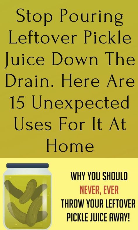 Woah! I had no idea pickle juice is this useful!#Stop Leftover Pickle Juice, Pickle Juice Uses, Nyttige Tips, Amazing Food Hacks, Home Health Remedies, Pickle Juice, Everyday Hacks, Household Cleaning Tips, Amazing Life Hacks