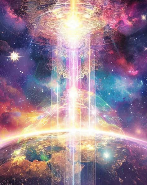 High Dimension Earth🌏｜original spiritual artwork 🧚🏻original AI art combine with spirituality 👉For personal use only #higherawareness #healingart #spiritualart #spiritualawakenings #spiritualhealing #arthealing #aiartist Cosmic Art Spiritual, Spirituality Aesthetic, New Age Spirituality, Spiritual Art Soul, Awakening Art, Divine Art, Spiritual Photos, Cosmos Art, Spiritual World