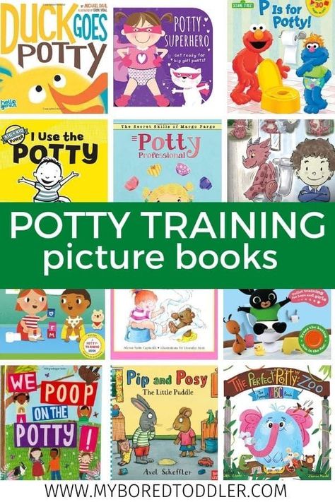 20 Potty Training Books for Toddlers #myboredtoddler #pottytraining #toddlerbooks #picturebooks #parenting #parentingtips Potty Training Schedule, Potty Training Books, Boys Potty, Best Potty, Easy Potty Training, Potty Training Girls, Books For Toddlers, Toddler Potty, Potty Training Boys