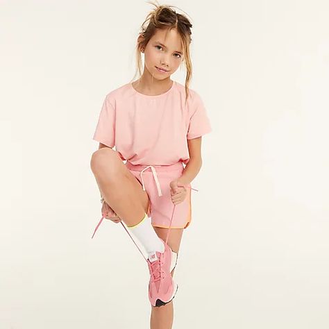 Girls' New Arrivals | J.Crew Model Shoot Poses, J Crew Kids, Jcrew Kids, Girls Gym, Human Body Parts, Fit Kids, Jungle Gym, Model Shoot, Kids Swimwear