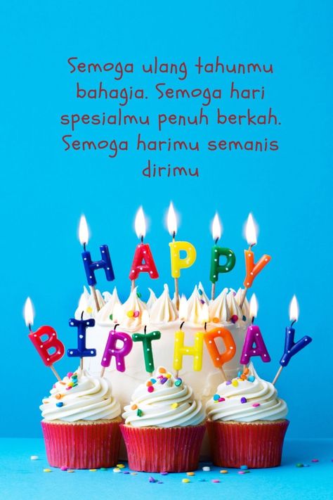 Ucapan Ulang Tahun untuk Orang Spesial yang Manis dan Berkesan Selamat Hari Jadi, Eid Milad, Assalamualaikum Image, 45th Birthday, Idul Fitri, Birthday Greetings, Birthday Wishes, Special Day, Happy Birthday