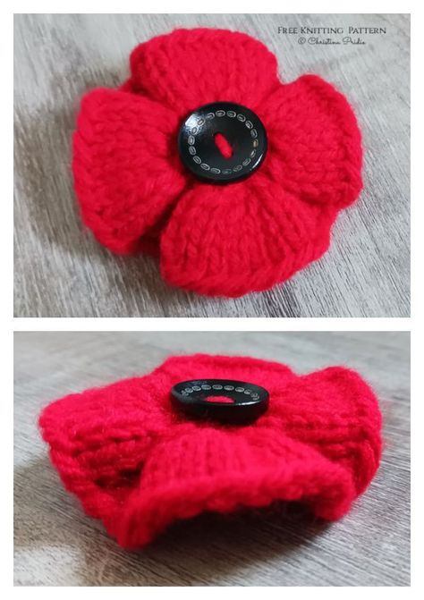 This Pin was discovered by KnittingPattern. Discover (and save!) your own Pins on Pinterest. Free Knitted Flower Patterns, Knitted Poppy Free Pattern, Crochet Poppy Pattern, Knitted Poppies, Baby Blanket Pattern Free, Knit Baby Blanket Pattern, Knitted Flower Pattern, Knit Baby Blanket Pattern Free, Knit Flowers