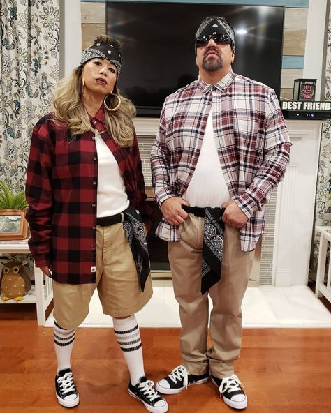 Cholo Costumes Women, Cholo Girl Outfits, Cholo Halloween Costume, Cholos And Cholas, Chola Halloween Costumes, Cholo Party Outfit, Cholo Style Men, Cholo Outfit, Chola Style Outfits