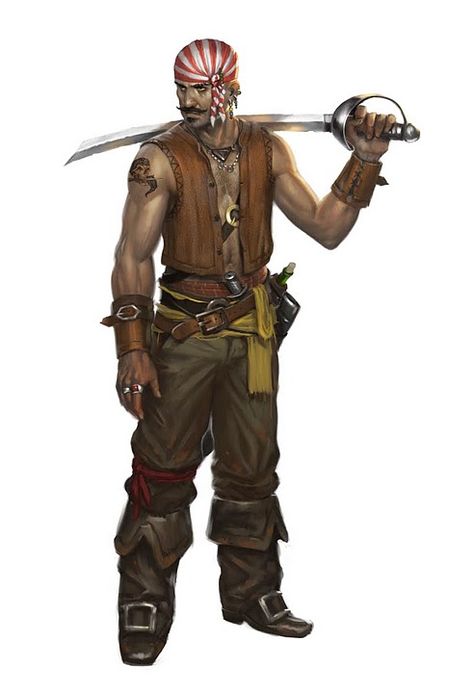 m Rogue Thief Pirate leather sword lwlvl Antagonists Elf Rogue, Sea Pirates, Pirate Stuff, 7 Seas, Half Elf, Pirates Life, Rpg Ideas, Pirate Art, Concept Art World