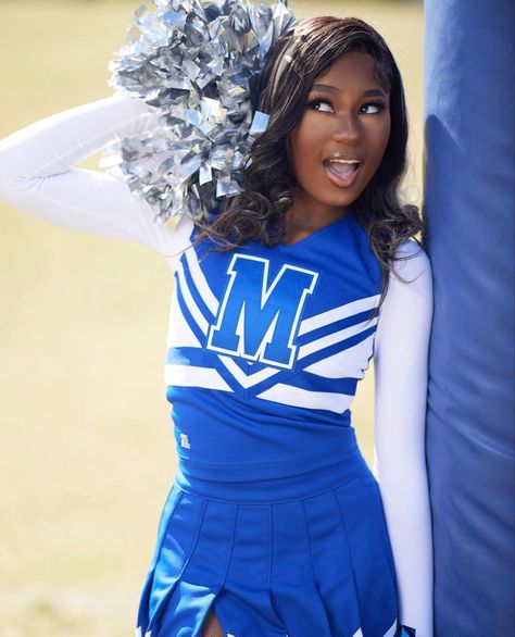 @jirehnoir Cheer Media Day, Highschool Cheer, Media Day Poses, Cheerleading Bags, Cheer Dance Routines, Black Cheerleaders, School Cheer, Cute Cheer Pictures, Cheer Athletics