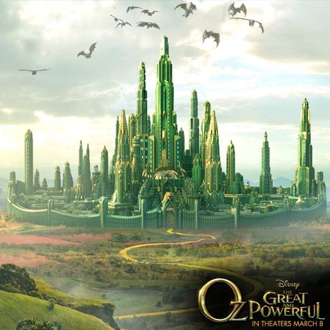 Start your journey on the road to the Emerald City: http://di.sn/a7H Wizard Of Oz Play, Oz The Great And Powerful, The Witches Of Oz, The Emerald City, Land Of Oz, The Wonderful Wizard Of Oz, Find Your Way, The Wizard Of Oz, The Good Witch