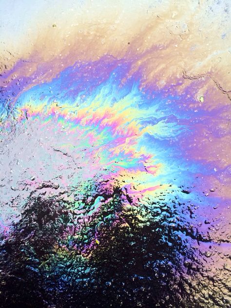 Oil Spill, Rainbow Aesthetic, Oil Slick, Gcse Art, Open Your Eyes, Color Inspo, Steven Universe, Color Inspiration, Your Eyes