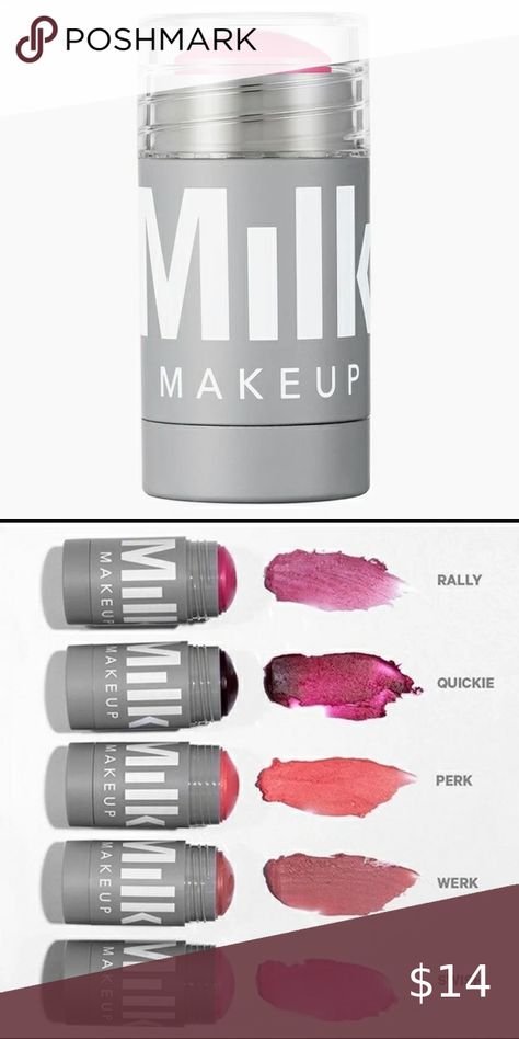 MILK MAKEUP Lip + Cheek Color SWISH Tint Color, Peach Nectar, Image Swag, Milk Makeup, Mango Butter, Makeup Lip, Color Blending, Lip Tint, Avocado Oil