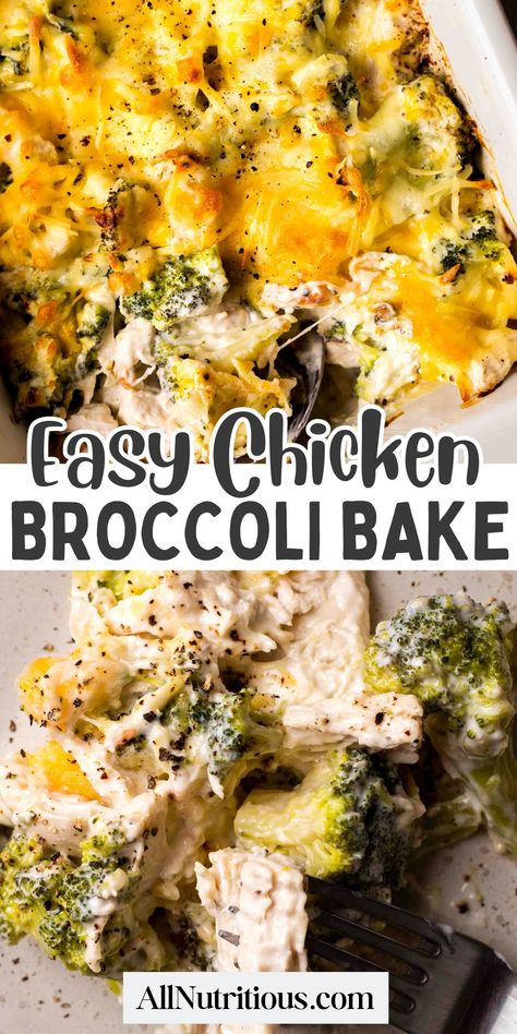 Looking for chicken dinner ideas that are both delicious and healthy? Try this baked chicken recipe—it's one of the best keto recipes and high protein meals that will keep you satisfied! Keto Chicken Cheese Baked, Easy Chicken Gluten Free Dinner, Baked Chicken Low Calorie, Chicken Supper Ideas Healthy, Quick Dinner Low Carb, Kaylyns Kitchen Recipes, Broccoli Chicken Bake Healthy, Healthy Keto Meal Prep, Low Calorie Chicken And Broccoli Recipes