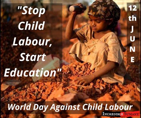 Labour Quotes, Child Labour Quotes, World Day Against Child Labour, Human Traffic, Child Labour, Happy Children's Day, World Days, Blood Donation, Children's Day