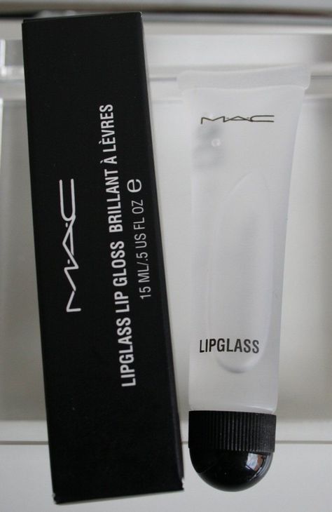 MAC Lipglass in "Clear" - Cosmopolitan.com Mac Lip Glass, Mac Makeup Looks, Mac Lipgloss, Best Mac Makeup, Mac Lipglass, Beauty Routine Checklist, Lipstick Designs, Clear Lip Gloss, Makeup Sale